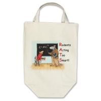 Smart Rat tote bag